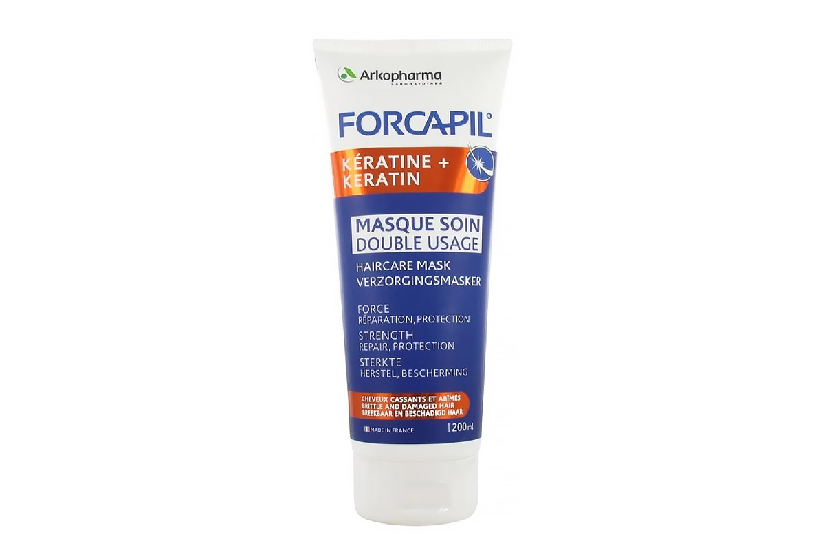 ARKOPHARMA FORCAPIL KERATIN MASQUE SOIN HAIRCARE MASK 200 ML - Milano Pharmacy