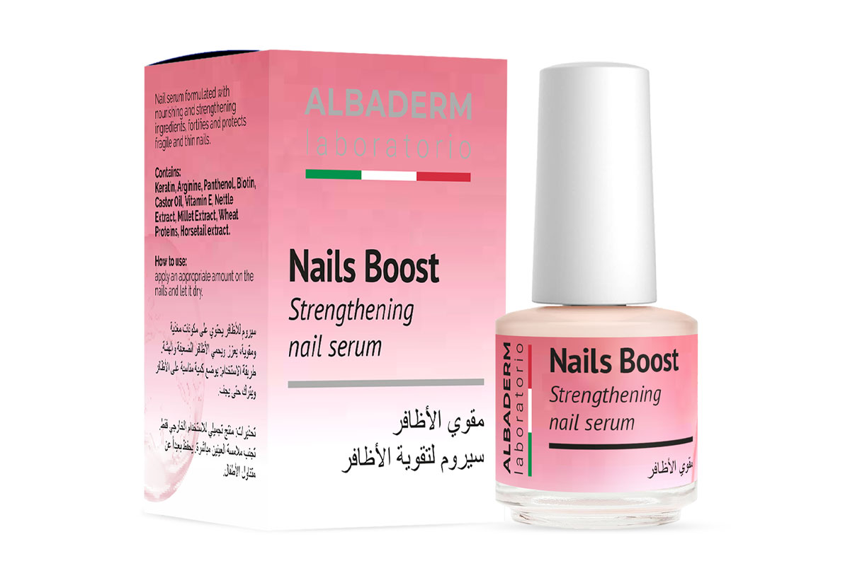 ALBADERM NAILS BOOST STRENGTHING NAIL SERUM 5 ML - Milano Pharmacy