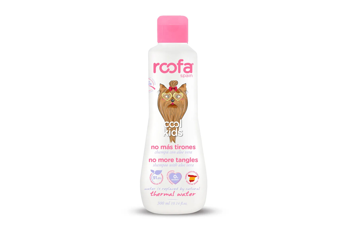 ROOFA SPAIN COOL KIDS NO MORE TANGLES SHAMPO WITH ALOE VERA 300 ML - Milano Pharmacy
