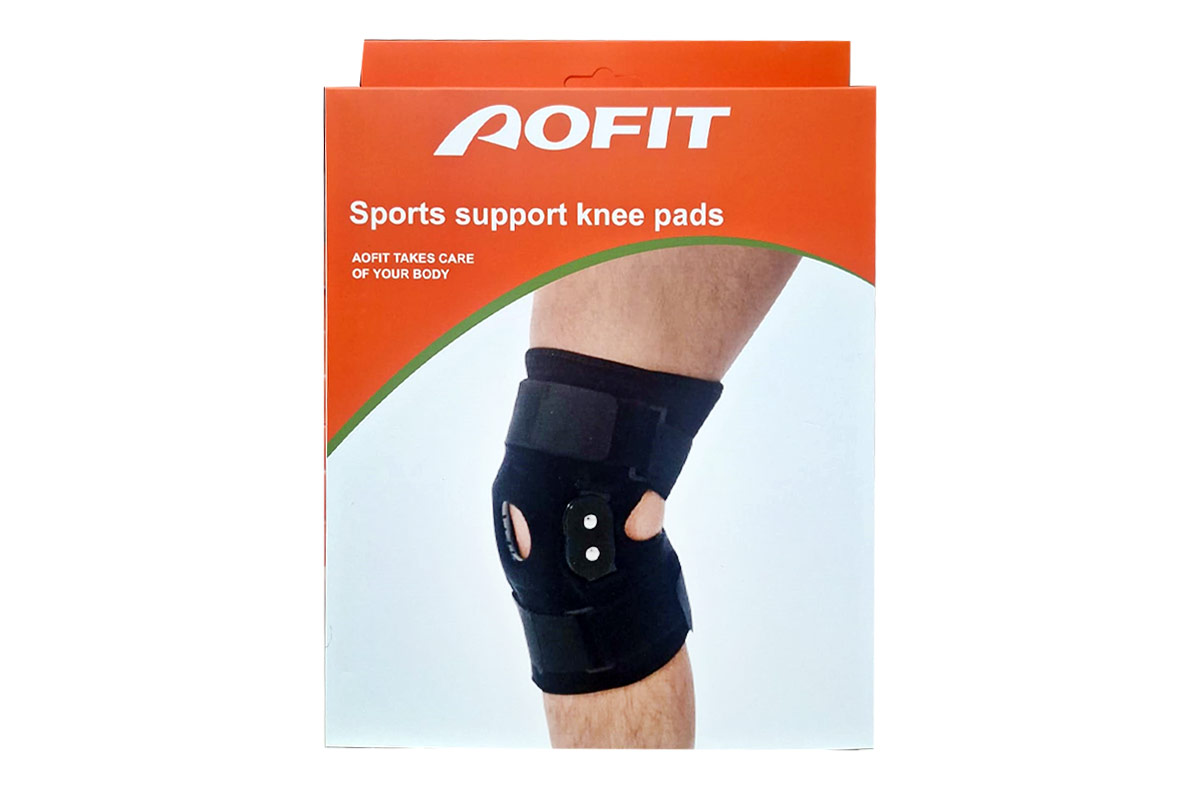AOFIT SPORTS SUPPORT KNEE PADS DOUBLE CURVED - Milano Pharmacy