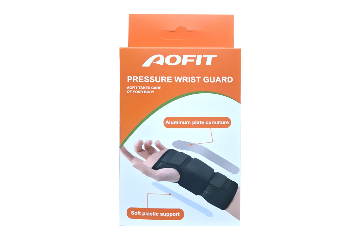 AOFIT PRESSURE WRIST GUARD SIZE M  LEFT 6086 1 PCS - Milano Pharmacy