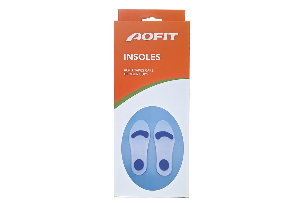 AOFIT INSOLES SILICONE GEL ARCH SUPPORT SIZE L 2 PCS - Milano Pharmacy