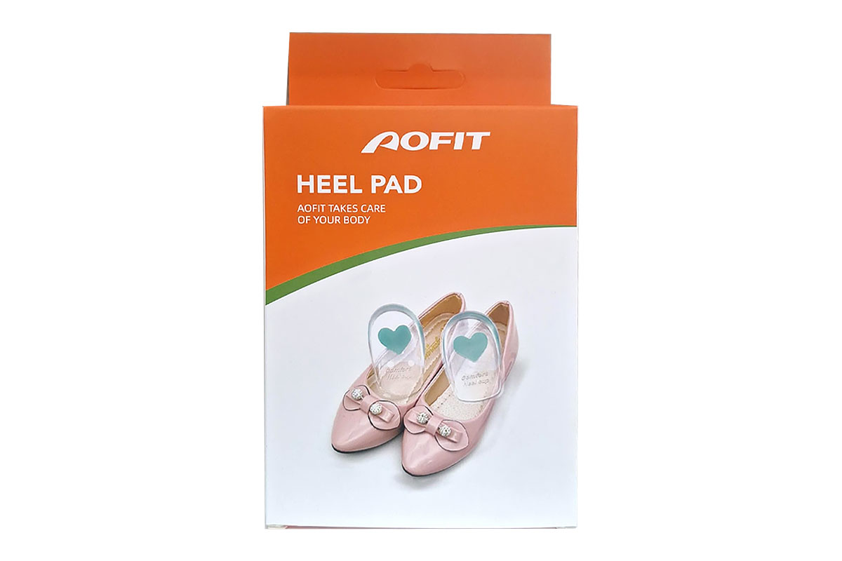 AOFIT HEEL PAD CUP SILICONE SIZE XL  2 PCS - Milano Pharmacy