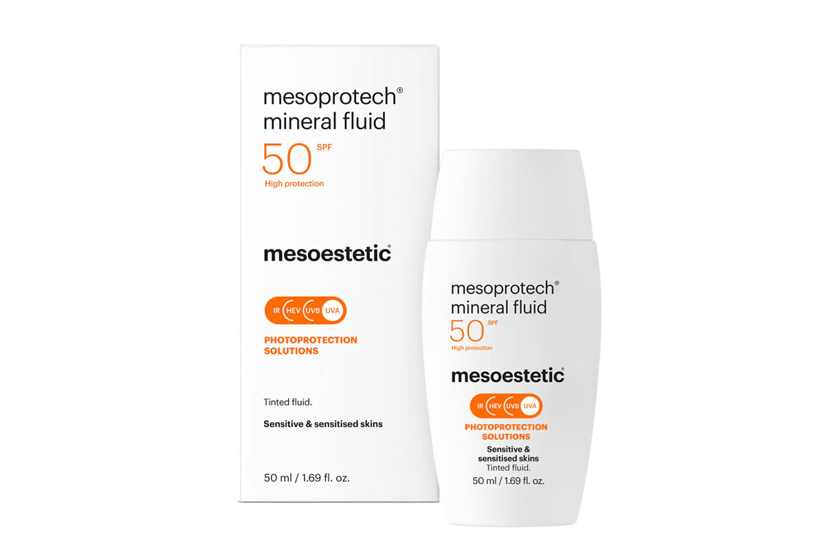 MESOPROTECH MINERAL FLUID MESOESTETIC SUNSCREEN SPF 50 - 50 ML - Milano Pharmacy