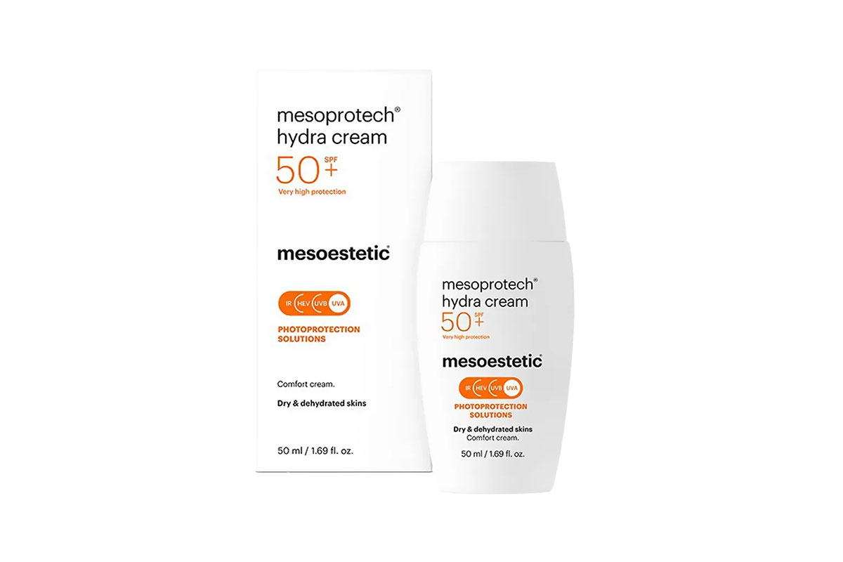 MESOESTETIC MESOPROTECH HYDRA CREAM SPF 50 PLUS FOR DRY AND DEHYDRATED SKIN 50 ML - Milano Pharmacy