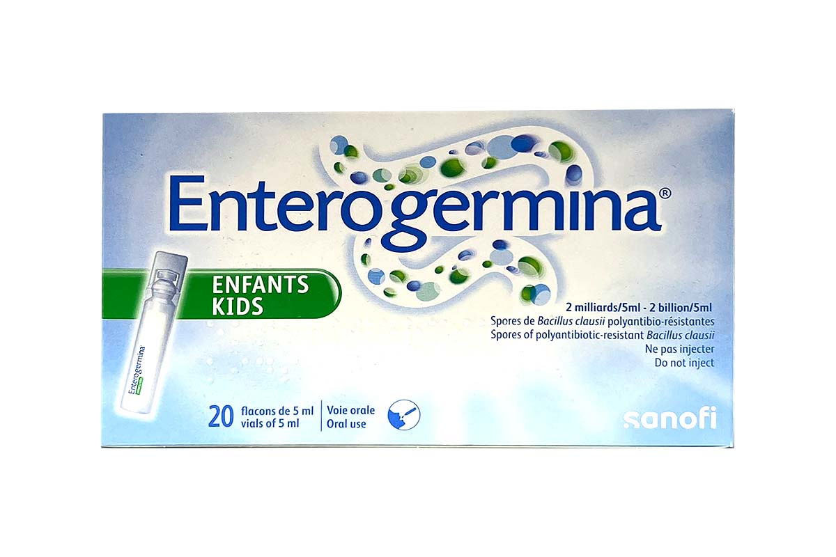 ENTEROGERMINA 20 VIALS 5 ML - Milano Pharmacy