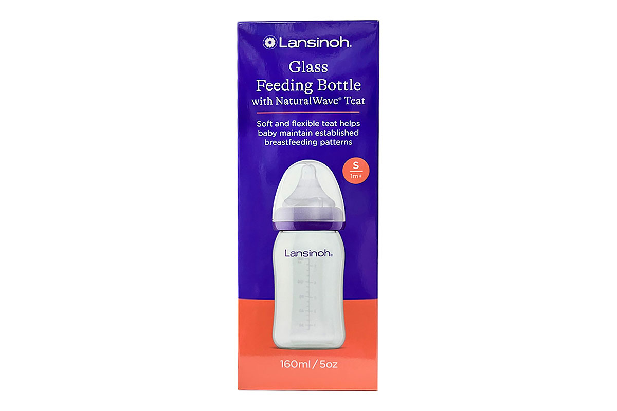 LANSINOH GLASS FEEDING BOTTLE 160 ML - Milano Pharmacy