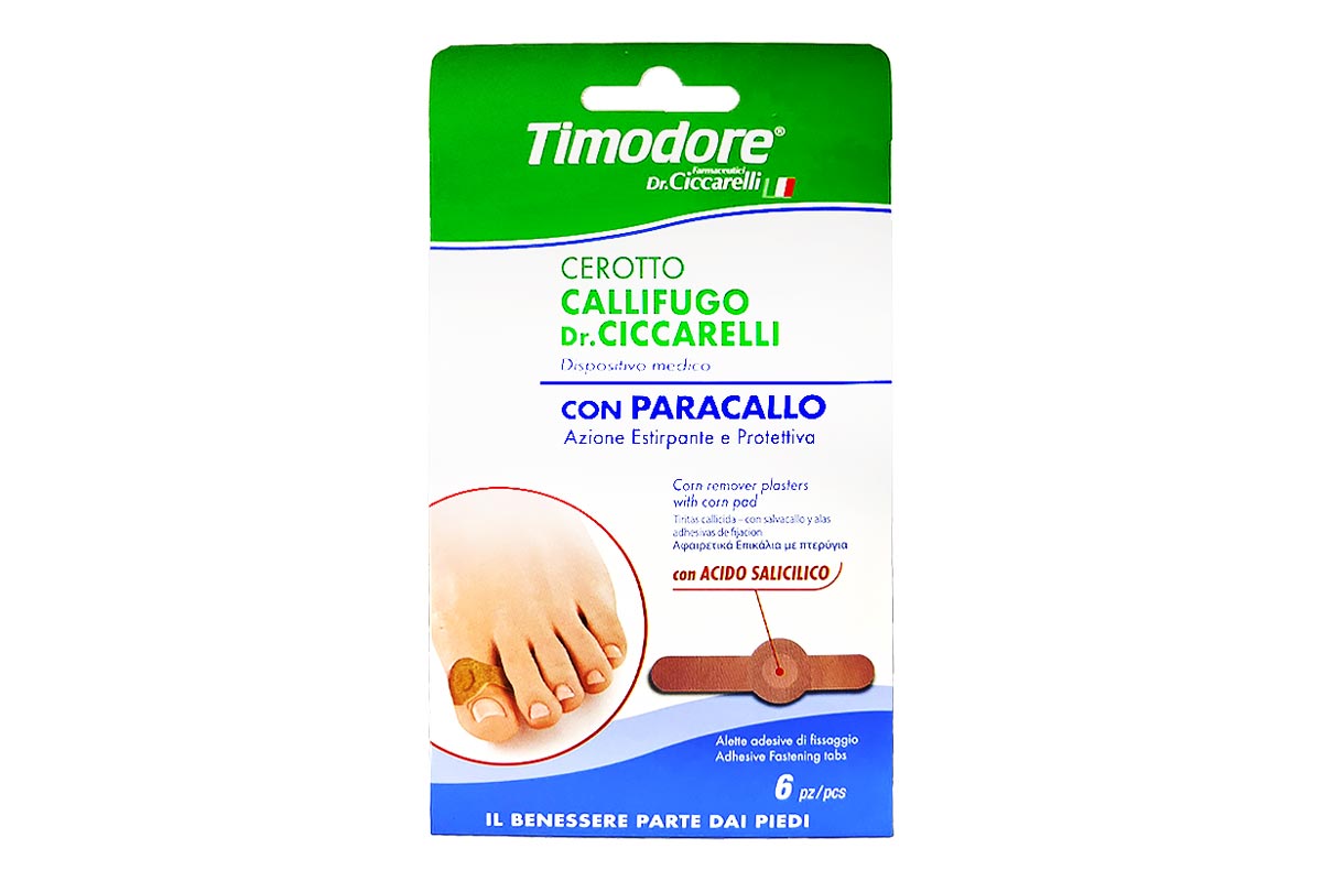 TIMODORE CORN REMOVER PLASTERS 6 PCS - Milano Pharmacy