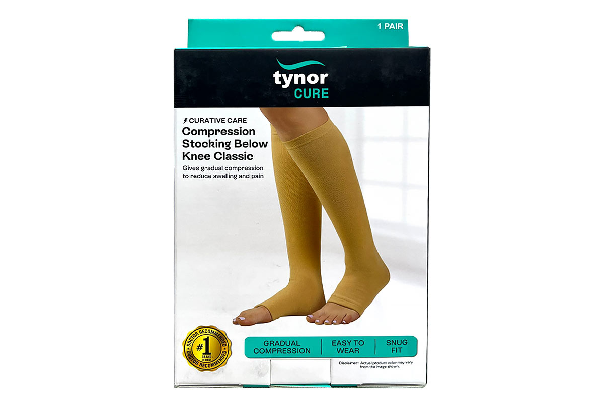 TYNOR COMPRESSION KNEE PAIR M I 16 - Milano Pharmacy