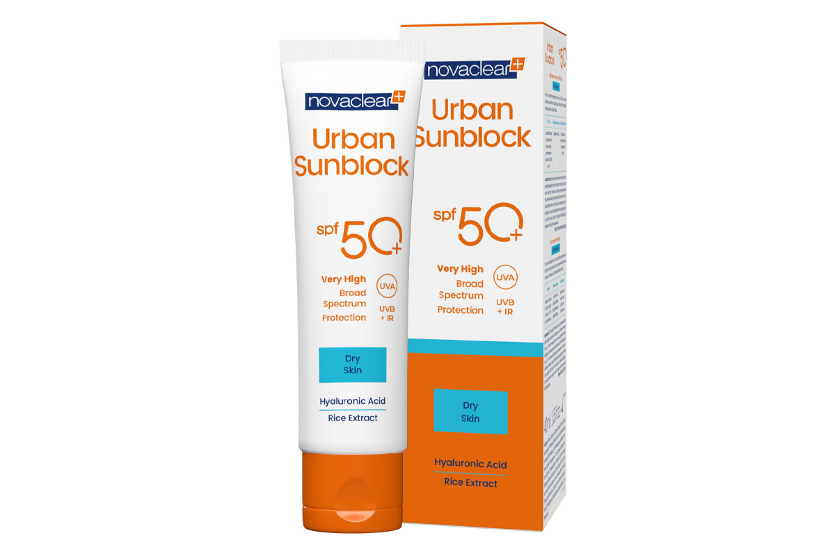 NOVACLEAR URBAN SUNBLOCK DRY SKIN SPF50 PLUS CREAM 40 ML - Milano Pharmacy