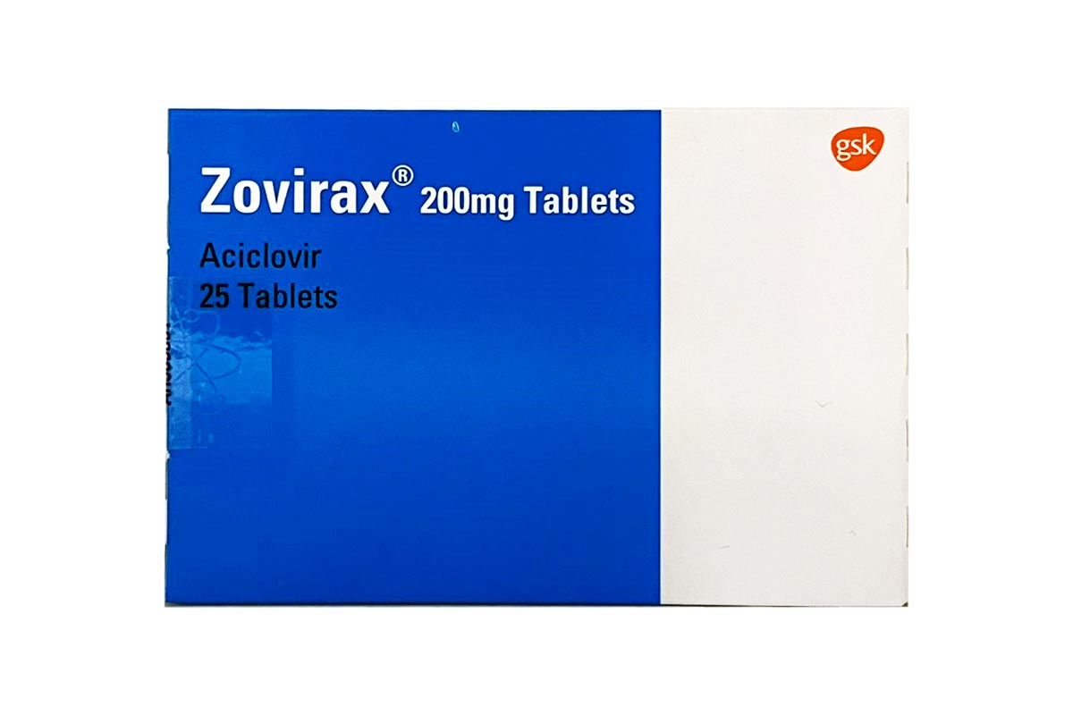 ZOVIRAX TABLETS 200MG 25 TAB - Milano Pharmacy