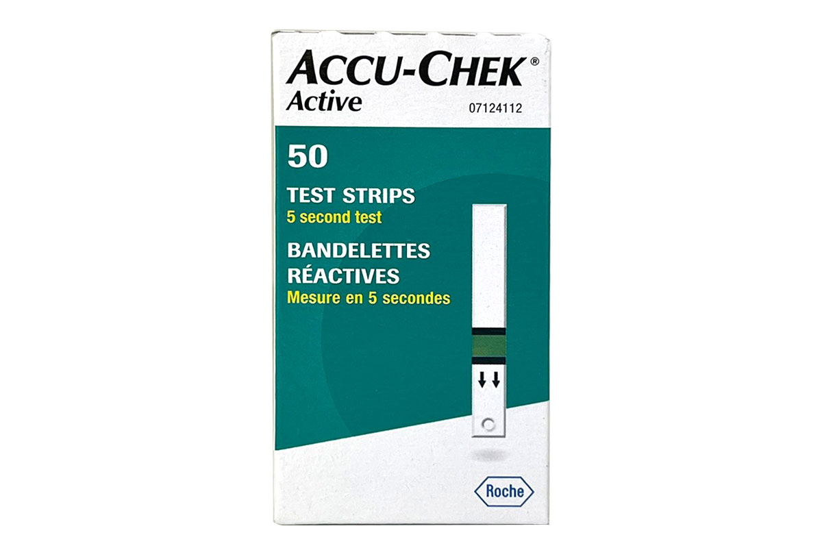 ACCU CHEK ACTIVE 50 STRIPS - Milano Pharmacy