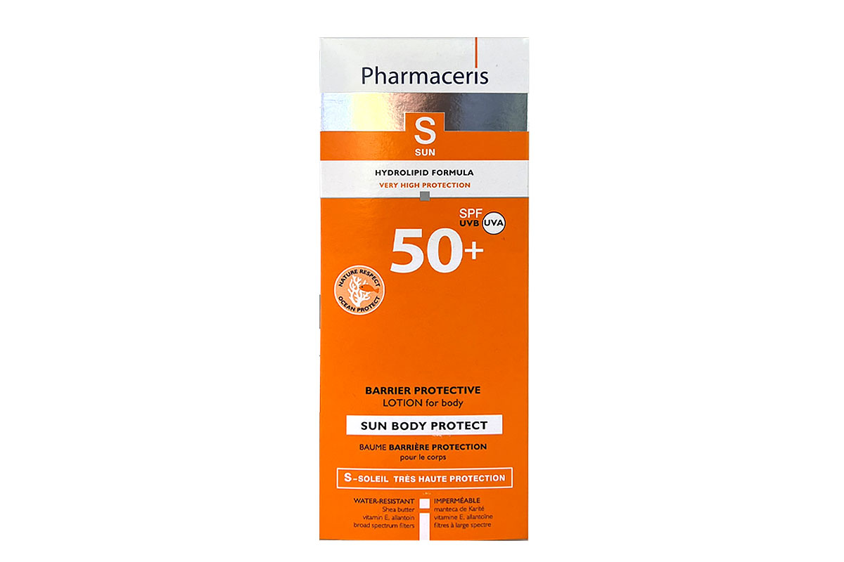 PHARMACERIS S SUN PROTECT SPF50 PLUS MOISTURIZING AND PROTECTIVE BODY LOTION 150 ML - Milano Pharmacy