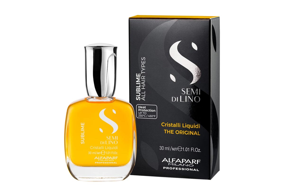 SEMI DI LINO SUBLIME CRISTALLI LIQUIDI SERUM THE ORIGINAL FOR ALL HAIR TYPES 30 ML - Milano Pharmacy