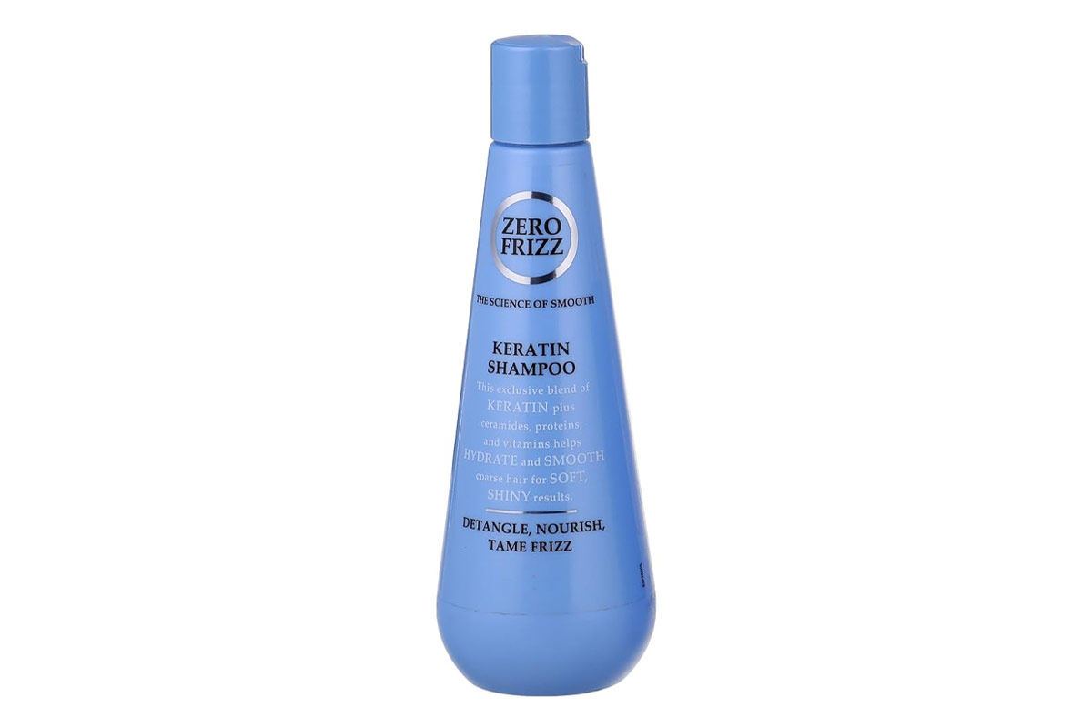ZERO FRIZZ KERATIN SHAMPOO FOR FRIZZY HAIR 355 ML - Milano Pharmacy