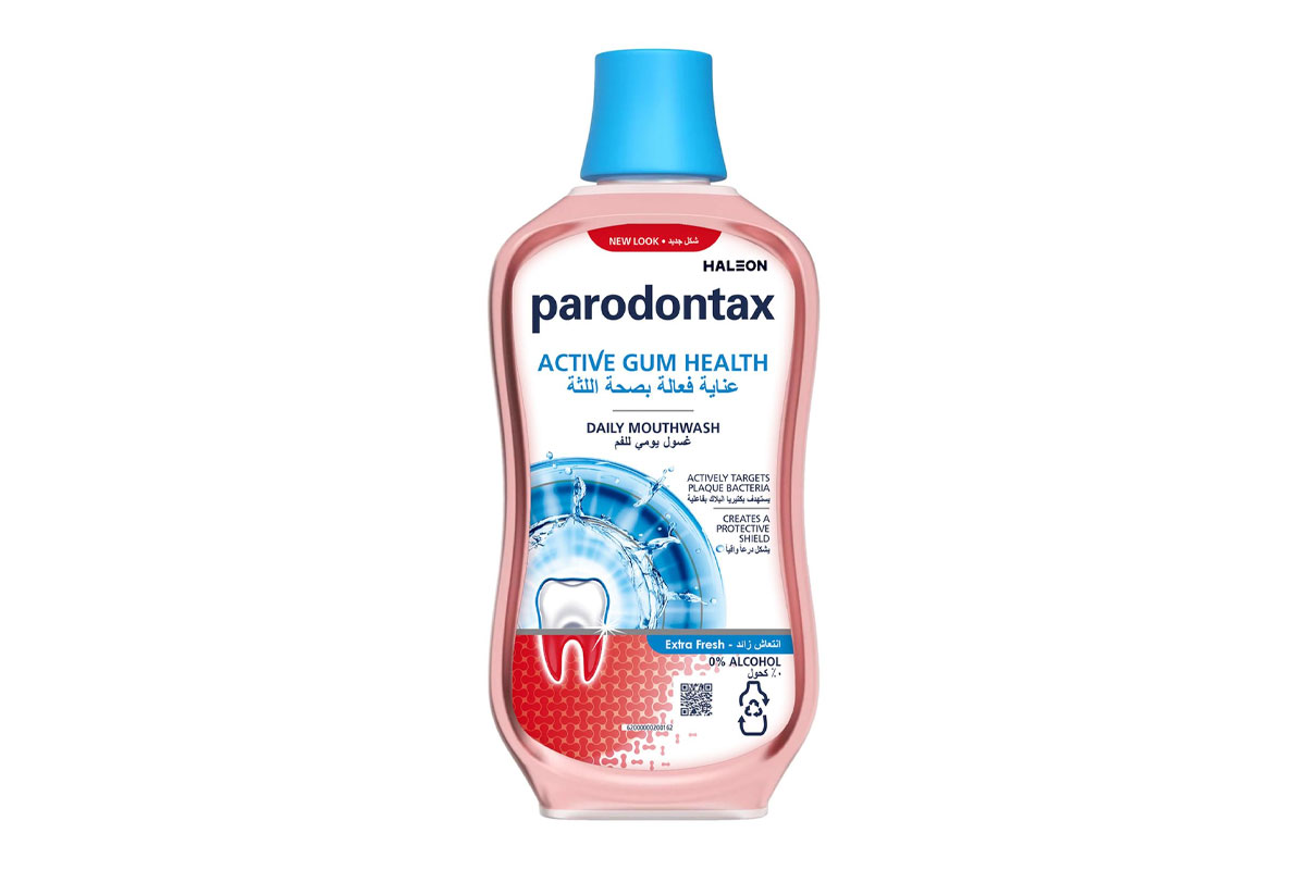PARODONTAX DAILY GUM CARE EXTRA FRESH MOUTHWASH 500 ML - Milano Pharmacy