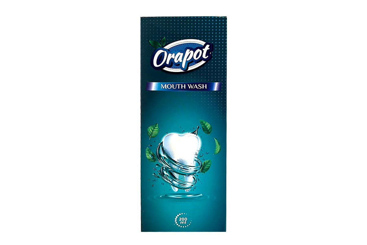 ORAPOT MOUTH WASH 200 ML - Milano Pharmacy
