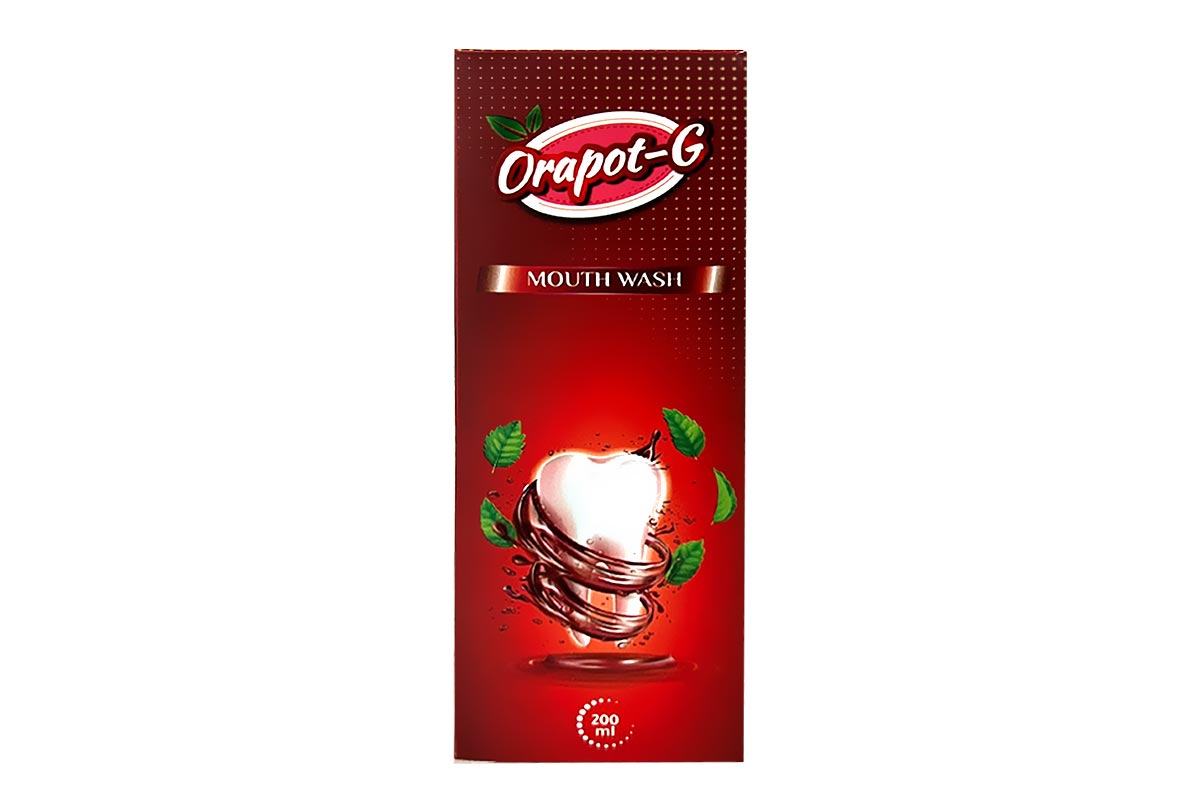 ORAPOT G MOUTH WASH 200 ML - Milano Pharmacy