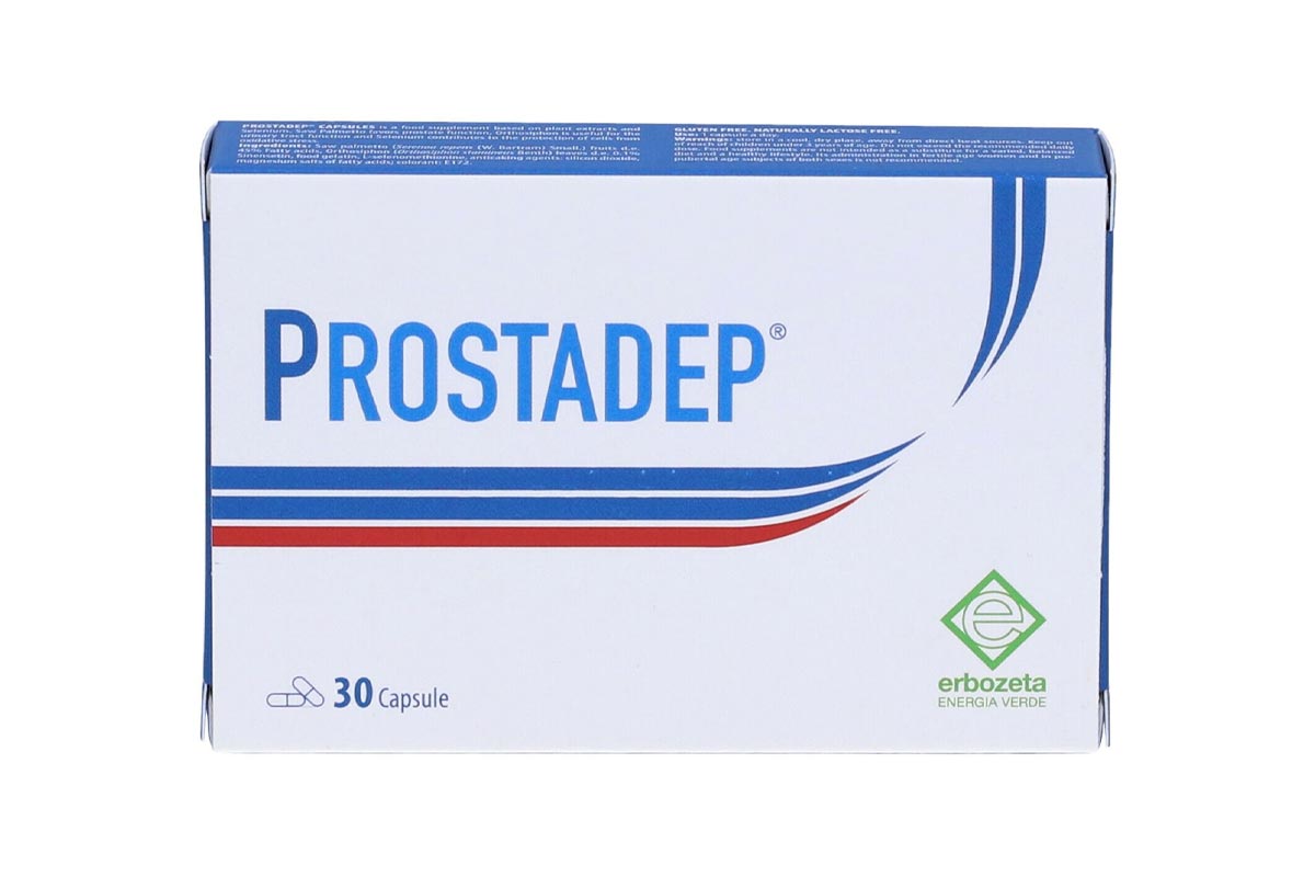ERBOZETA PROSTADEP 30 CAPSULES - Milano Pharmacy