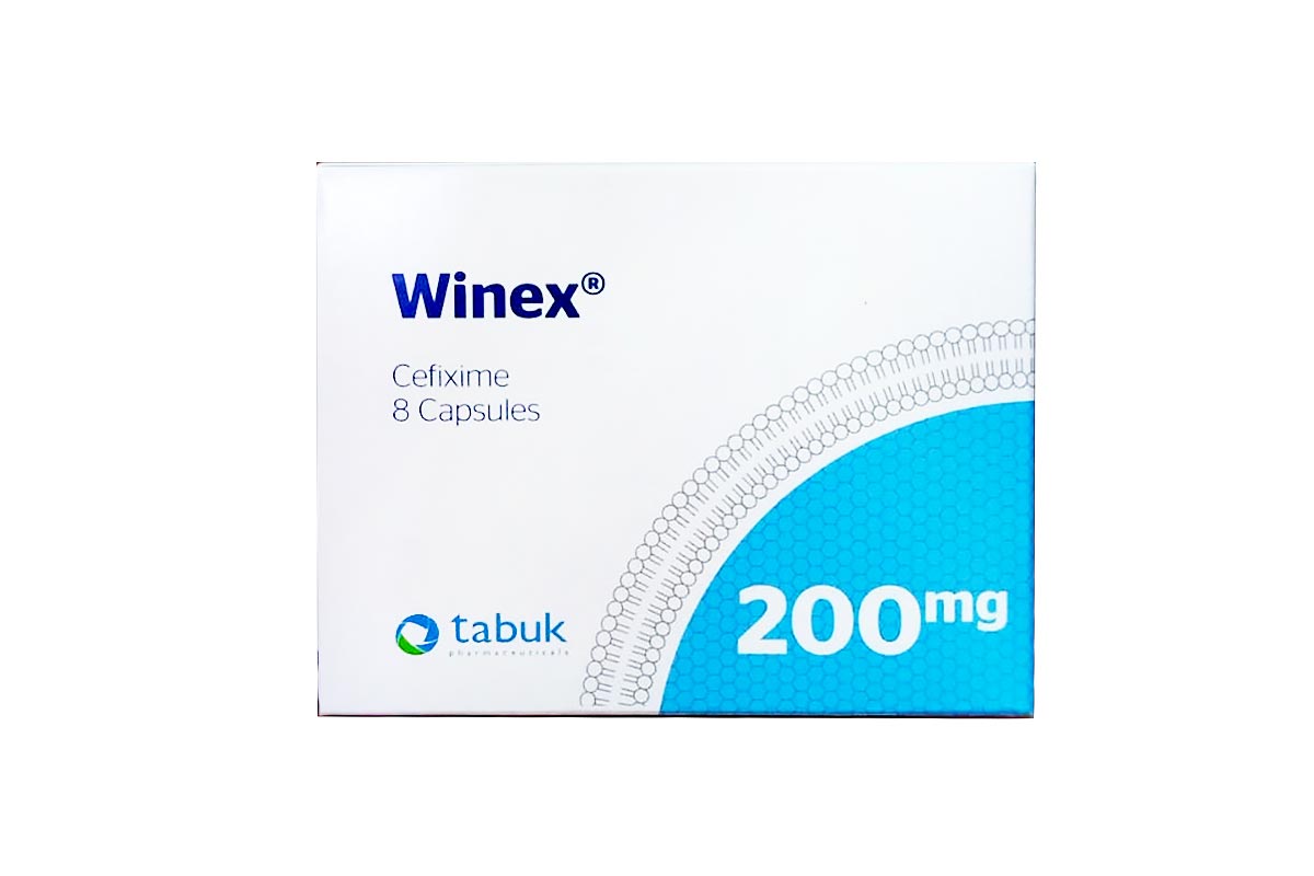 WINEX 200 MG 8 CAPSULES - Milano Pharmacy