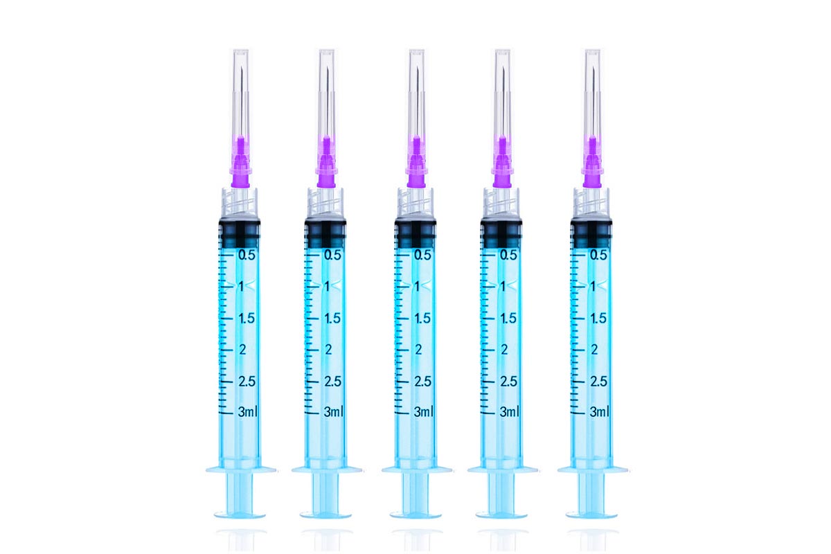ELDAWLIA STERILE HYPODERMIC SYRINGE 24 G 3 ML 5 PCS - Milano Pharmacy