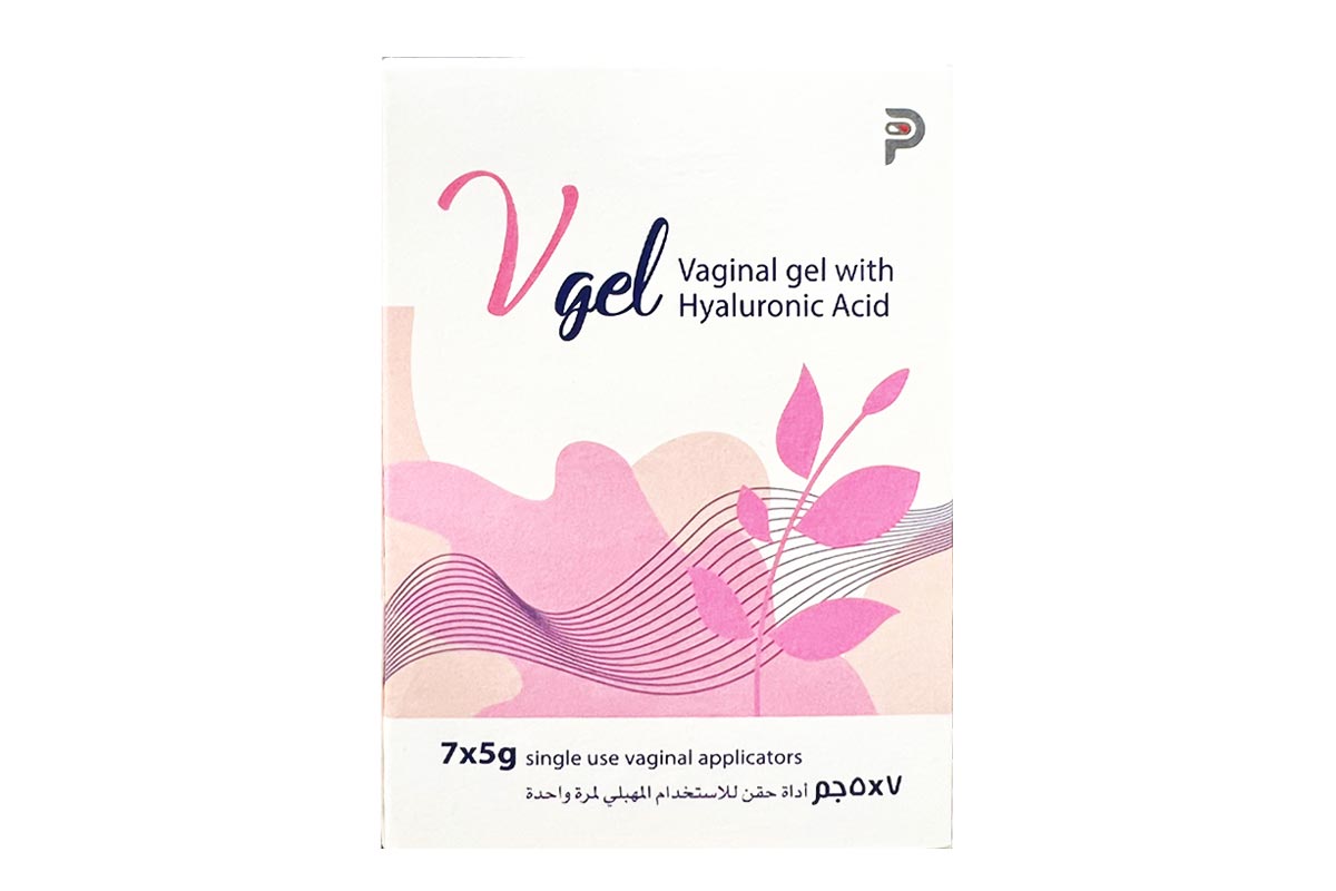 V GEL VAGINAL GEL WITH HYALURONIC ACID 7 X 5 GM - Milano Pharmacy