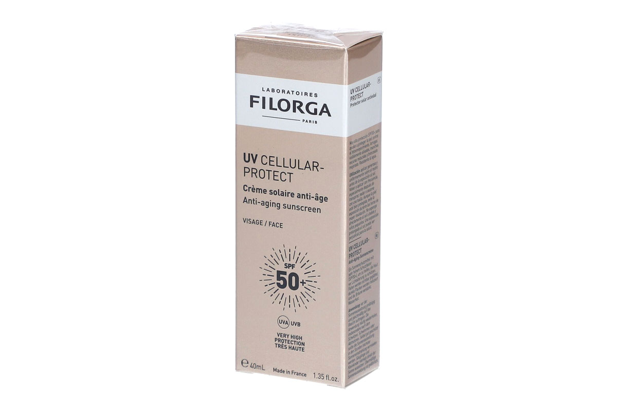 FILORGA UV CELLULAR PROTECT ANTI-AGING SUNSCREEN SPF 50 PLUS FACE CREAM 40 ML - Milano Pharmacy