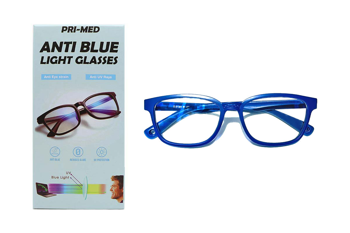 PRIMED ANTI BLUE LIGHT GLASSES KID BLUE - Milano Pharmacy