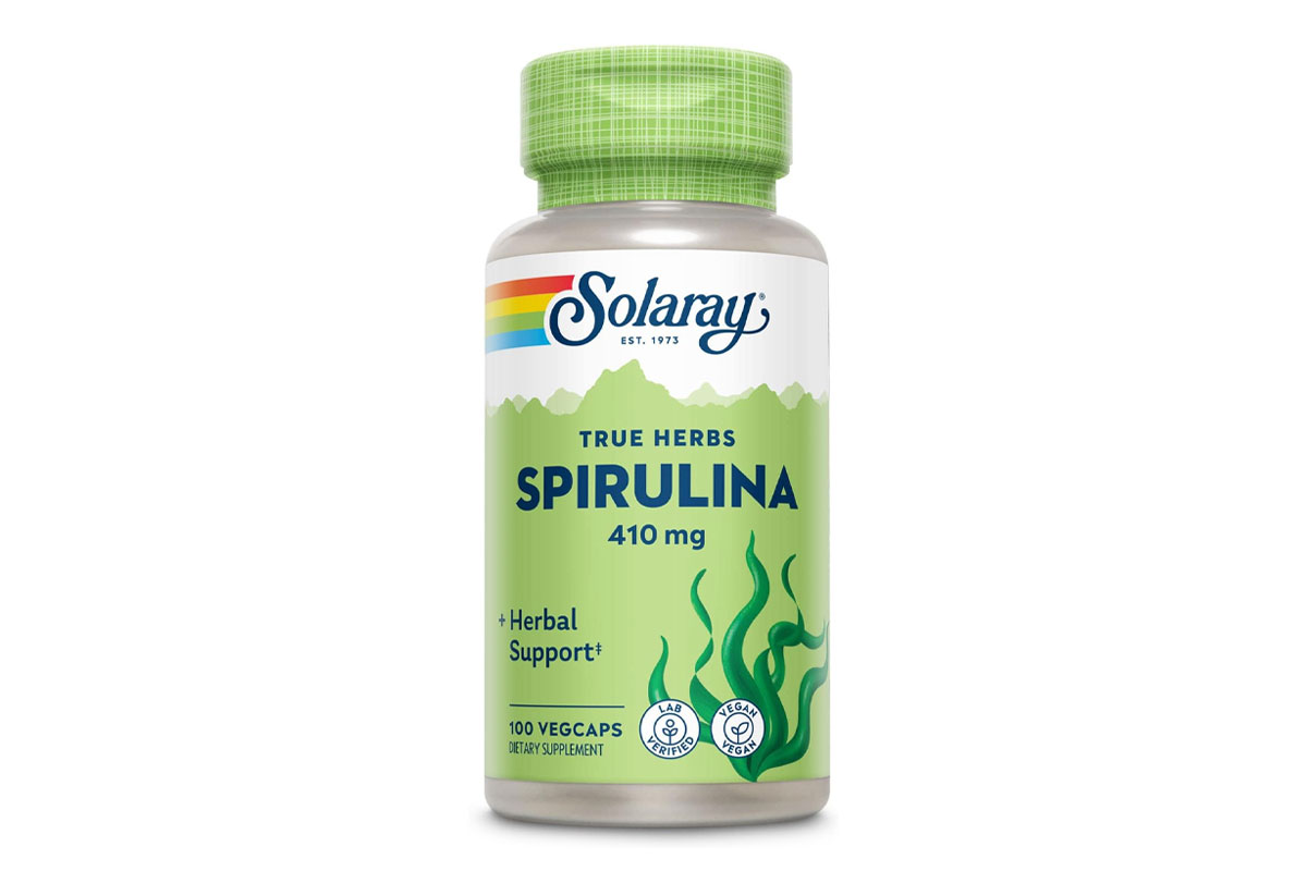 SOLARAY SPIRULINA 410 MG 100 CAP - Milano Pharmacy