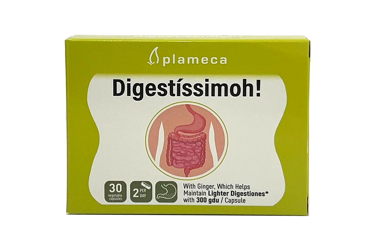 PLAMECA DIGESTISSIMOH 30 VEGETABLE CAPSULES - Milano Pharmacy