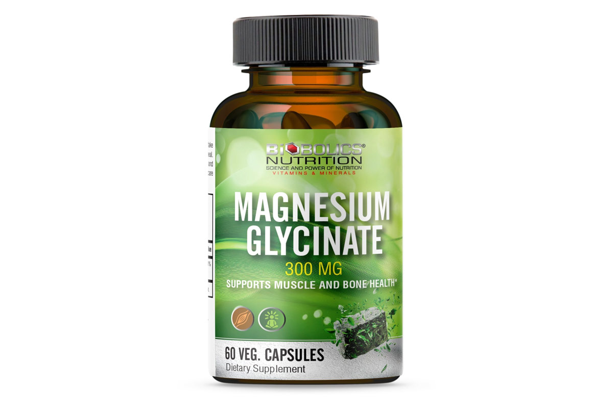 BIOBOLICS MAGNESIUM GLYCINATE 300MG 60 VEG CAPSULES - Milano Pharmacy