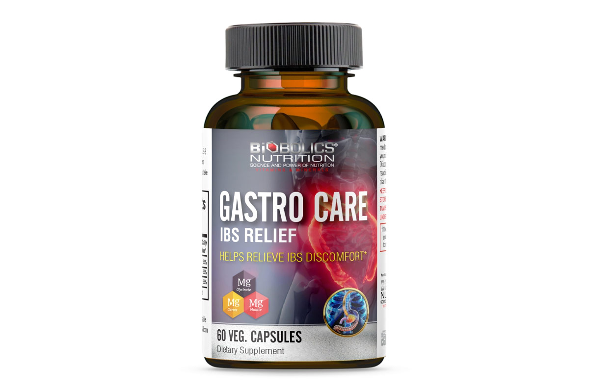 BIOBOLICS GASTRO CARE IBS RELIEF 60 VEG CAPSULES - Milano Pharmacy