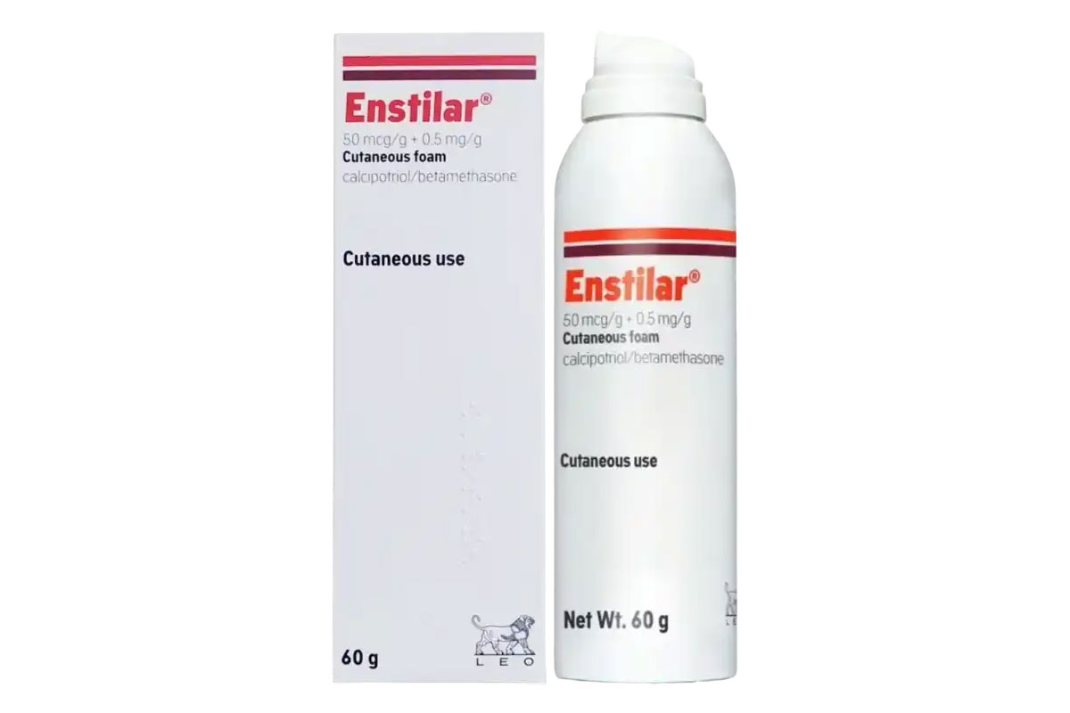 ENSTILAR CUTANEOUS 50 MCG + 0.5 MG FOAM SPRAY 60 MG - Milano Pharmacy