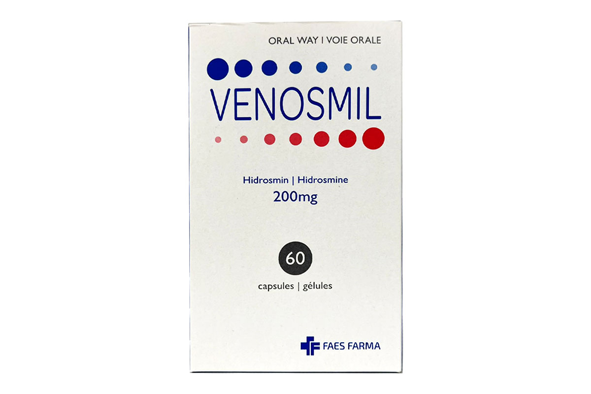 VENOSMIL 200MG 60 CAPSULES - Milano Pharmacy