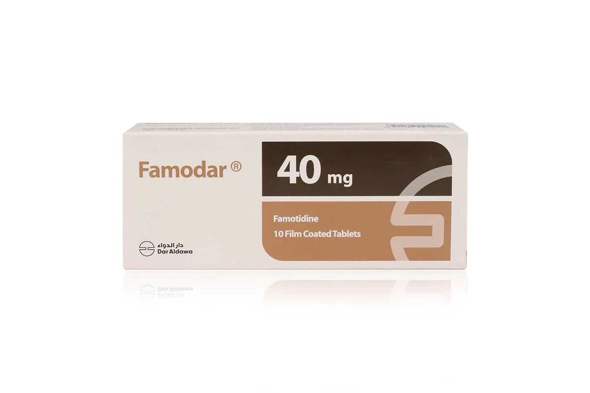 FAMODAR 40 MG 10 TABLETS - Milano Pharmacy