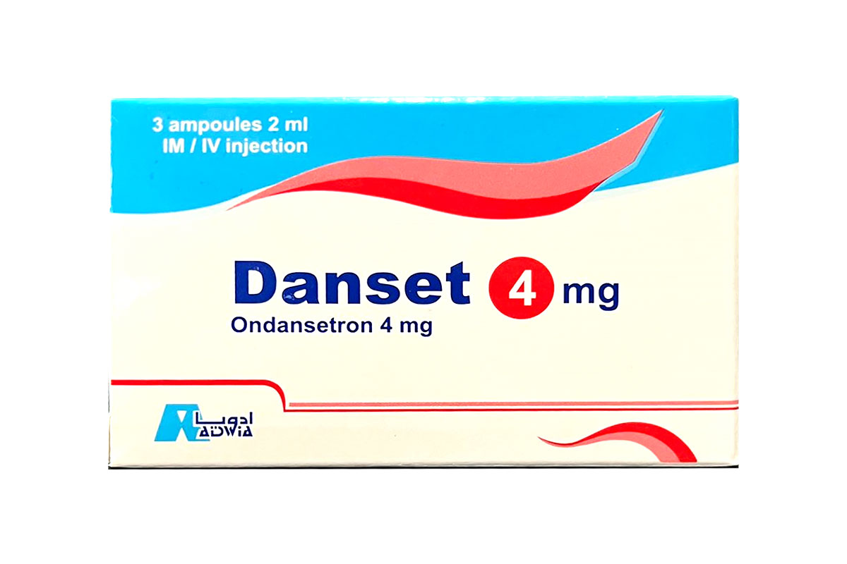 DANSET 4MG IM/IV INJECTION 3 AMPOULES 2ML - Milano Pharmacy