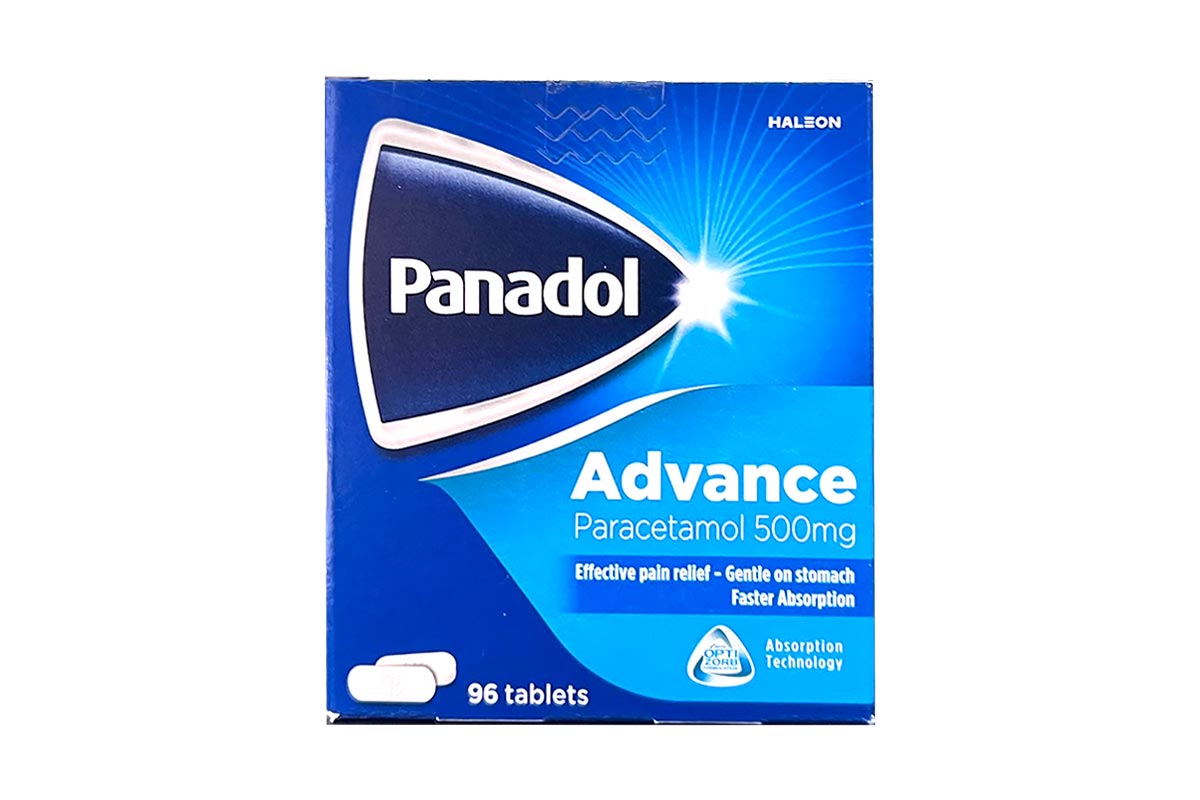 PANADOL ADVANCE 500 MG 96 TABLETS - Milano Pharmacy