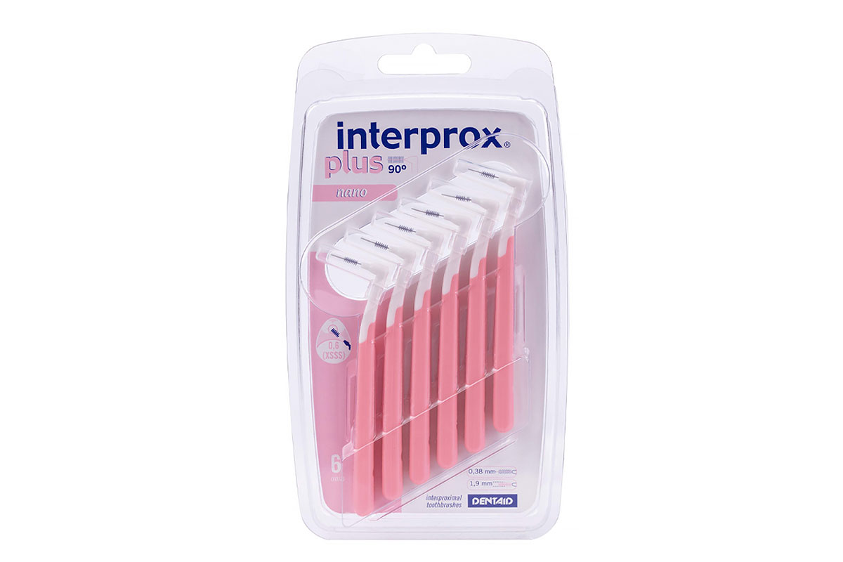 INTERPROX PLUS NANO 0.6 PINK 6 UNITS - Milano Pharmacy