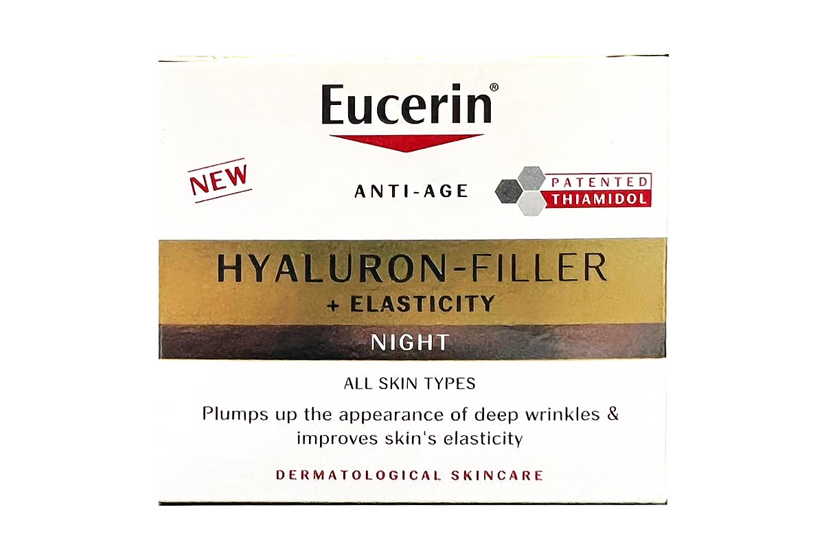 EUCERIN HYALURON FILLER ELASTICITY NIGHT CREAM 50 ML - Milano Pharmacy