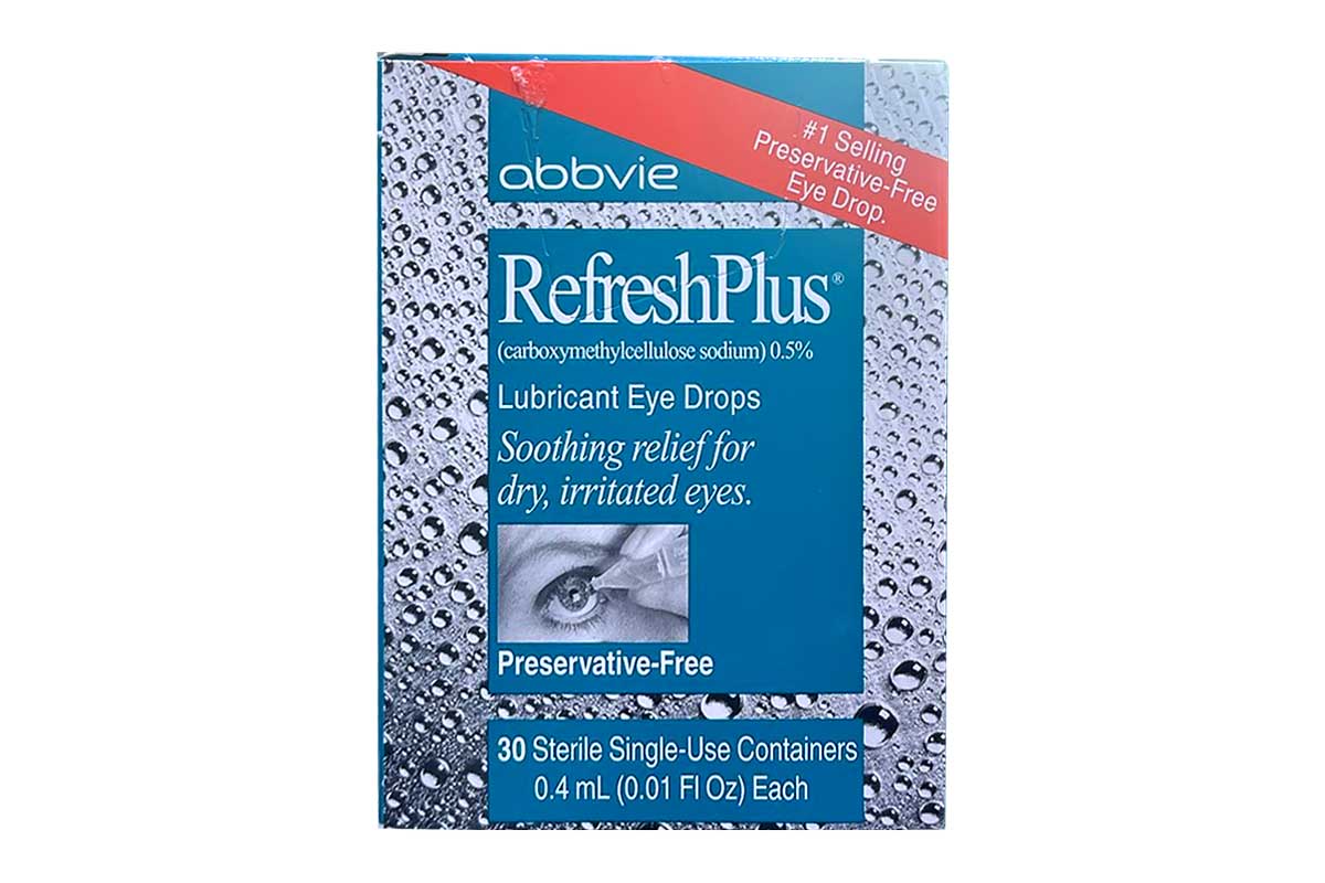 REFRESH PLUS LUBRICANT EYES DROPS 30 AMPULES - Milano Pharmacy