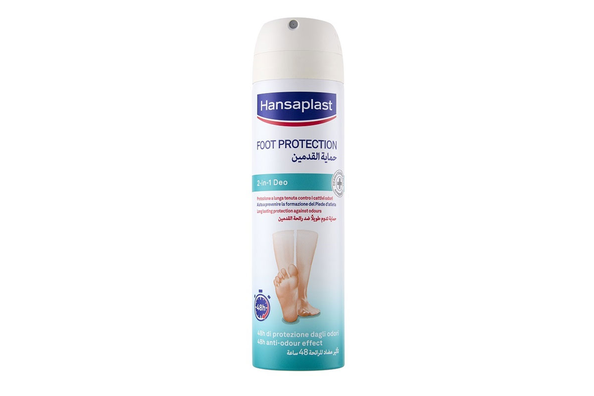 HANSAPLAST FOOT PROTECTION 2 IN 1 SPRAY 150 ML - Milano Pharmacy