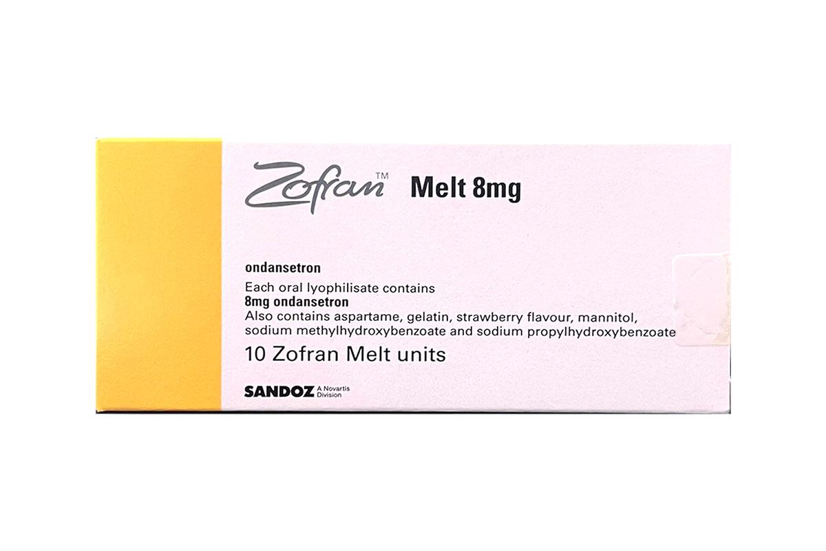 ZOFRAN MELT 8 MG 10 TABLETS - Milano Pharmacy