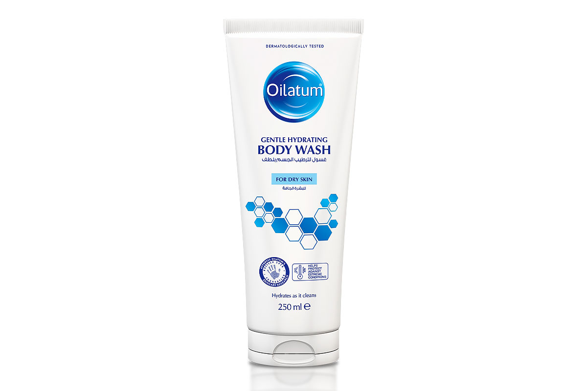 OILATUM GENTLE HYDRATING BODY WASH FOR DRY SKIN 250 ML - Milano Pharmacy