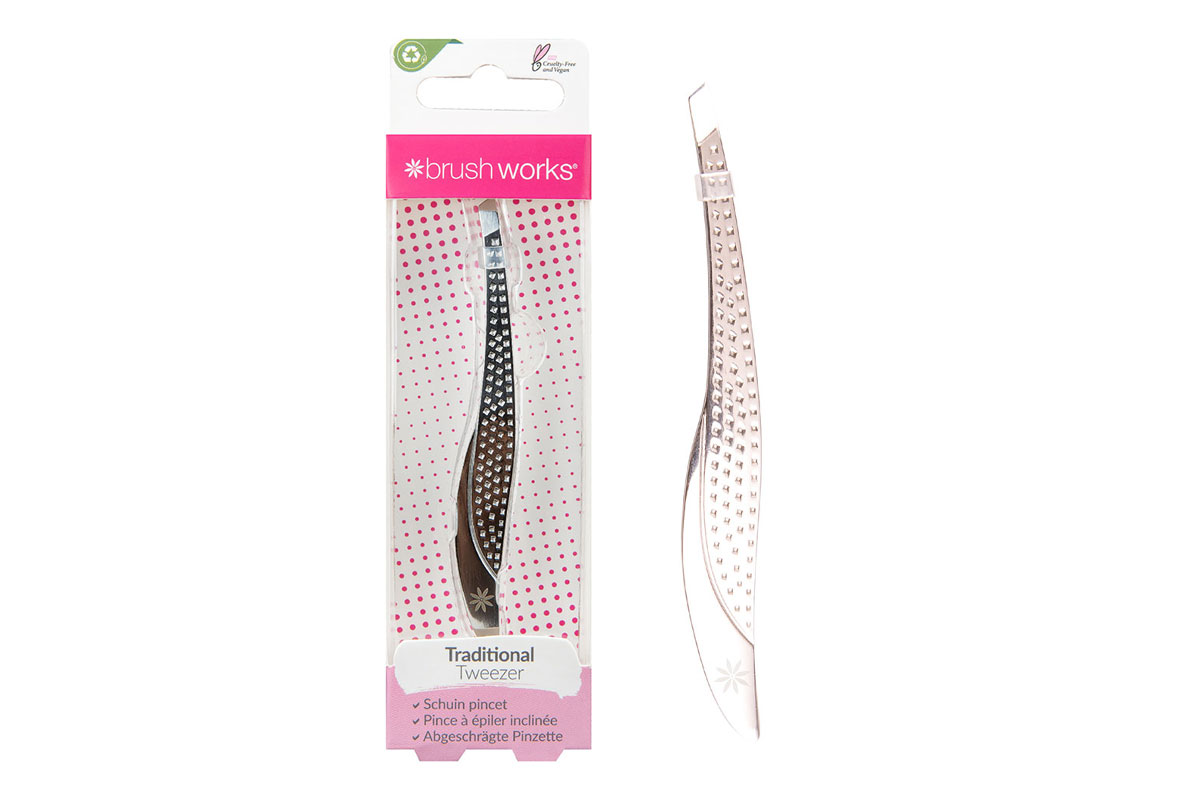 BRUSH WORKS TRADITIONAL TWEEZER - Milano Pharmacy
