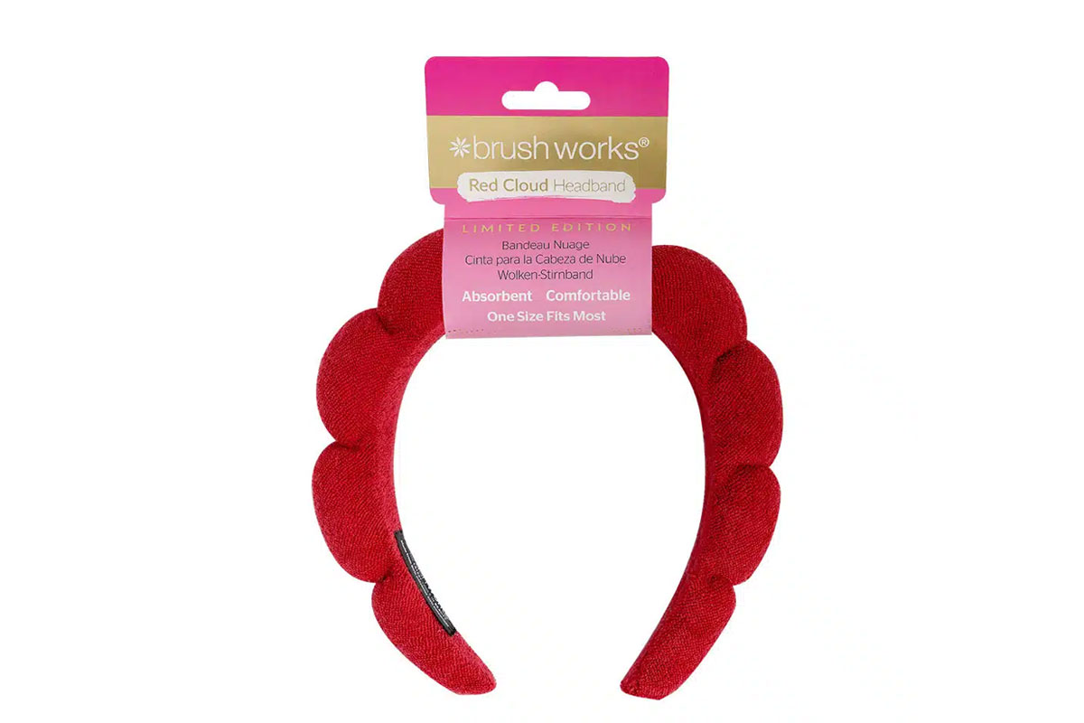 BRUSH WORKS RED CLOUD HEAD BAND - Milano Pharmacy