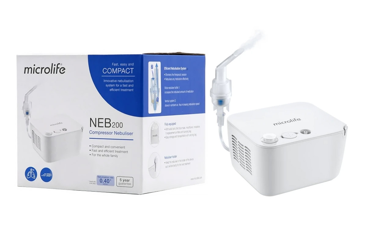 MICROLIFE COMPRESSOR NEBULISER NEB 200 - Milano Pharmacy