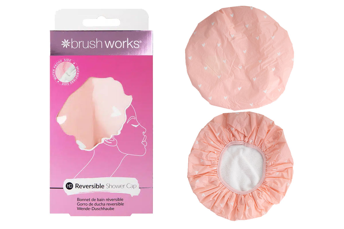 BRUSH WORKS REVERSIBLE SHOWER CAP - Milano Pharmacy