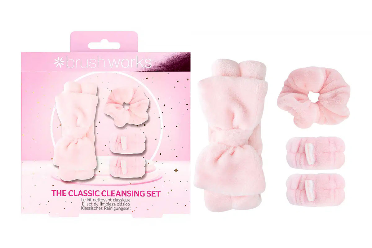 BOX BRUSH WORKS THE CLASSIC CLEANSING SET 4 IN 1 - Milano Pharmacy