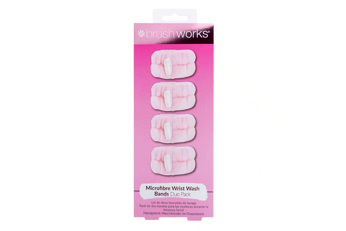 BOX BRUSH WORKS MICROFIBRE WRIST WASH BANDS 4 PIECES - Milano Pharmacy