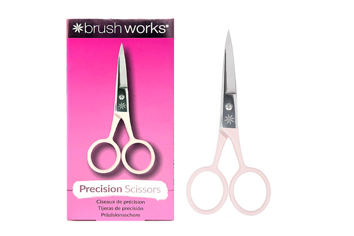 BRUSH WORKS PRECISION SCISSORS - Milano Pharmacy